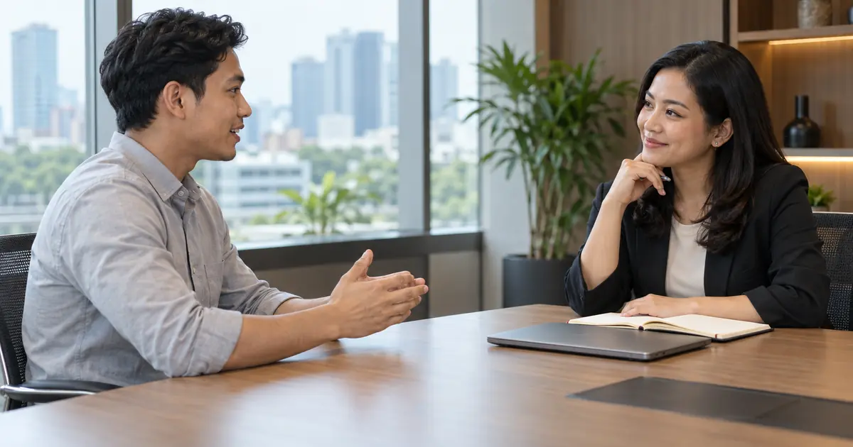 Interview Internal Bahasa Inggris: Studi Kasus Pindah Tim