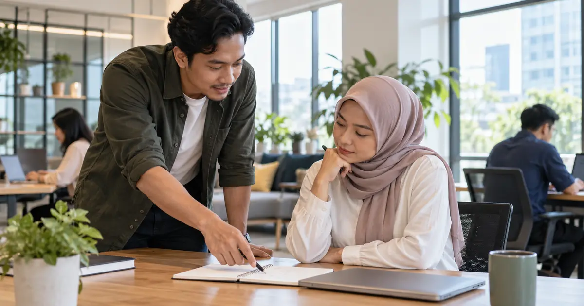 Ilustrasi artikel: Meminta Bantuan dalam Bahasa Inggris Tanpa Membebani