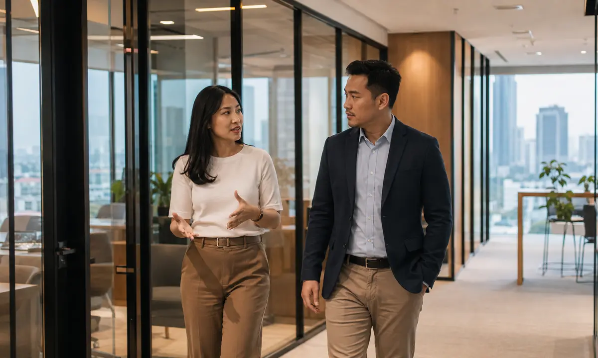 Profesional Indonesia menjalani final interview dengan CEO