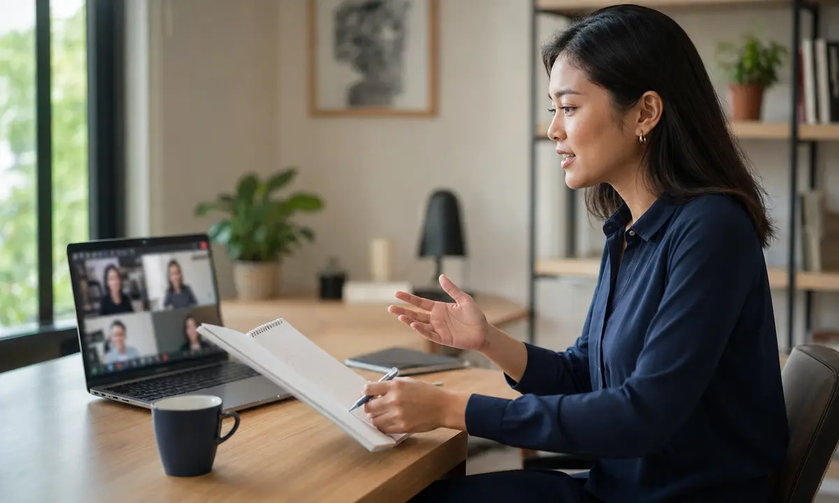 Profesional Indonesia berlatih menjawab Why Should We Hire You dalam interview bahasa Inggris