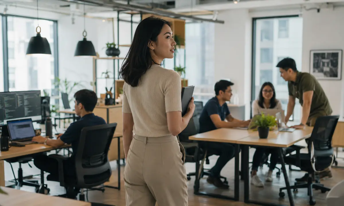 Profesional Indonesia menilai lingkungan kerja sebelum menerima job offer