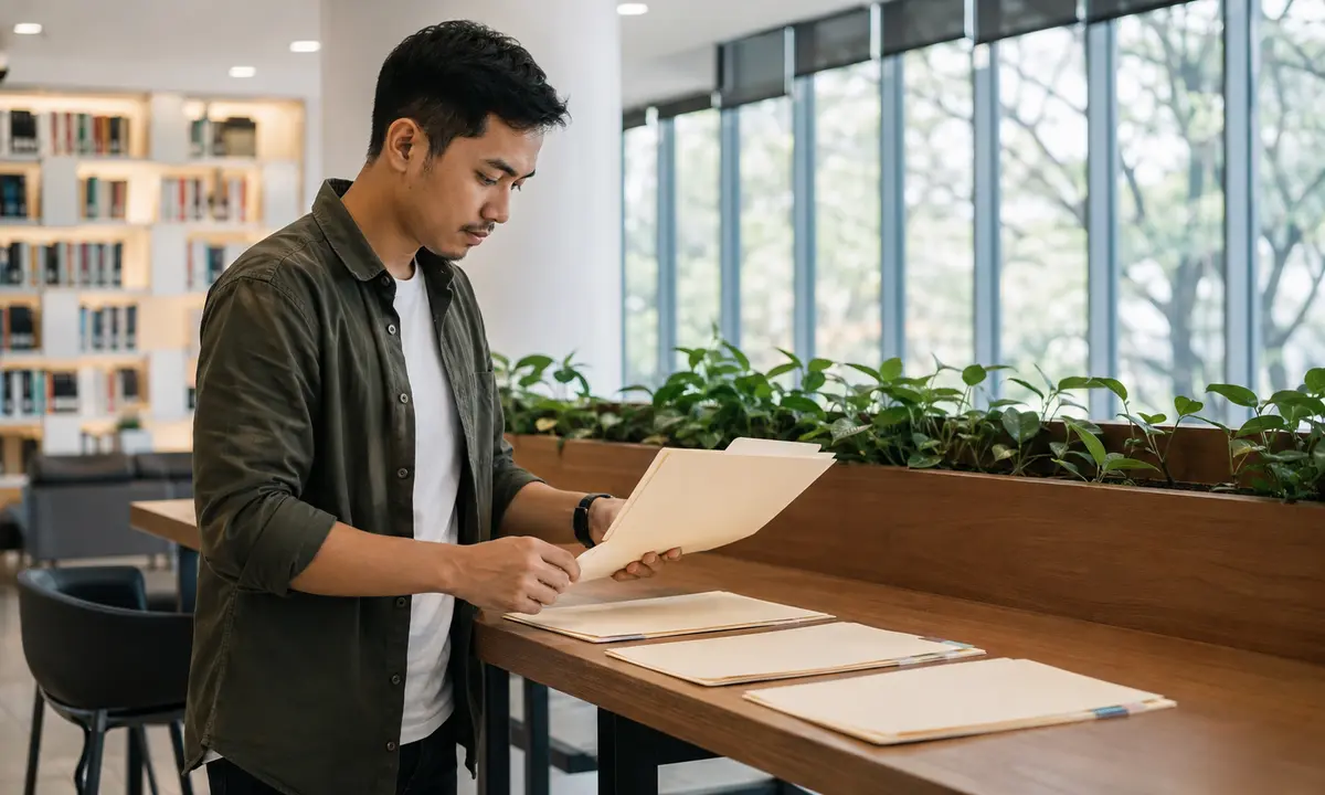 Profesional Indonesia menyusun narasi riwayat kerja